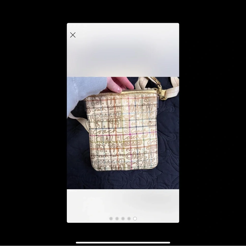 Coach 2008 Vintage Tallersall Crossbody
